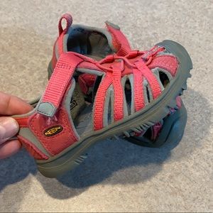 Pink toddler keen